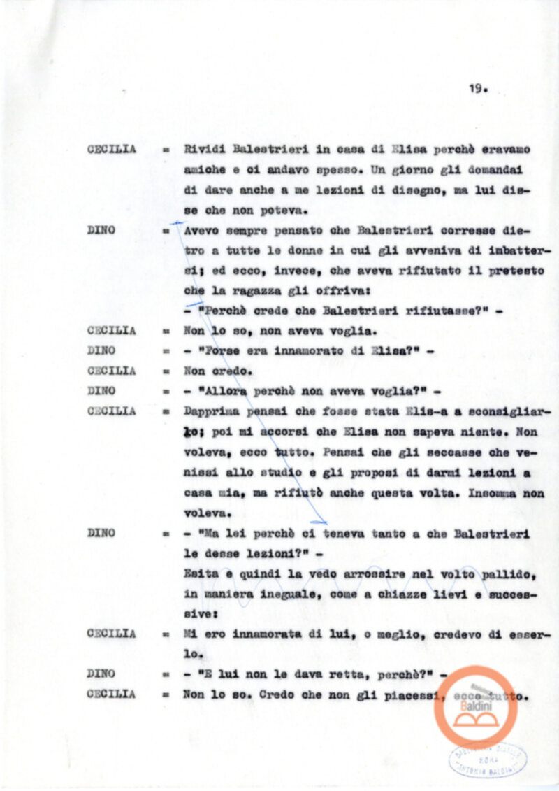 La noia di Moravia a cura di Guerrieri e D'avino