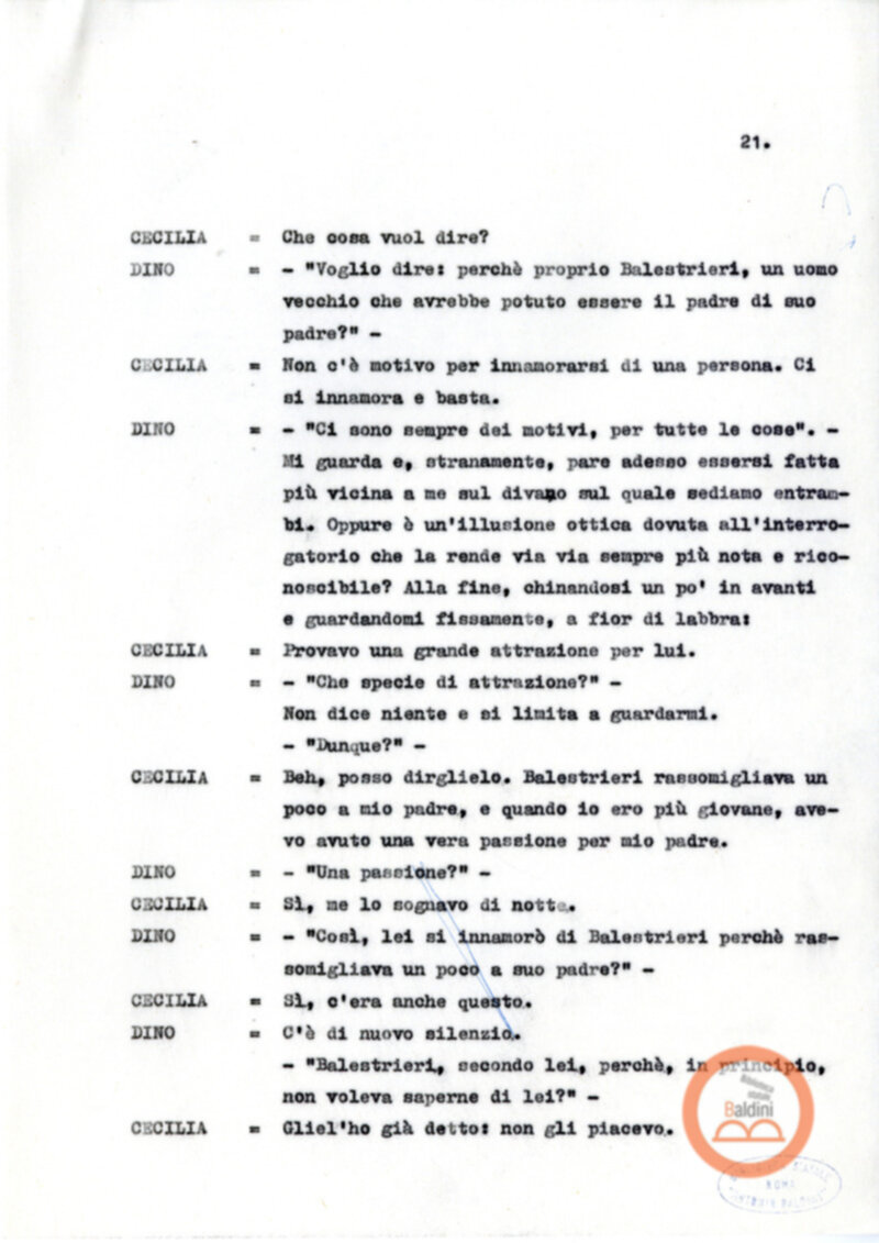 La noia di Moravia a cura di Guerrieri e D'avino