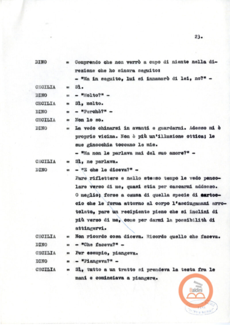 La noia di Moravia a cura di Guerrieri e D'avino