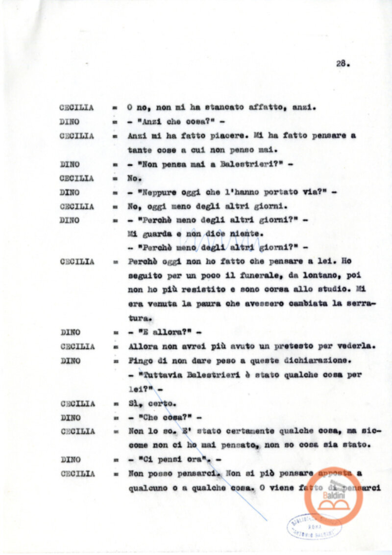 La noia di Moravia a cura di Guerrieri e D'avino