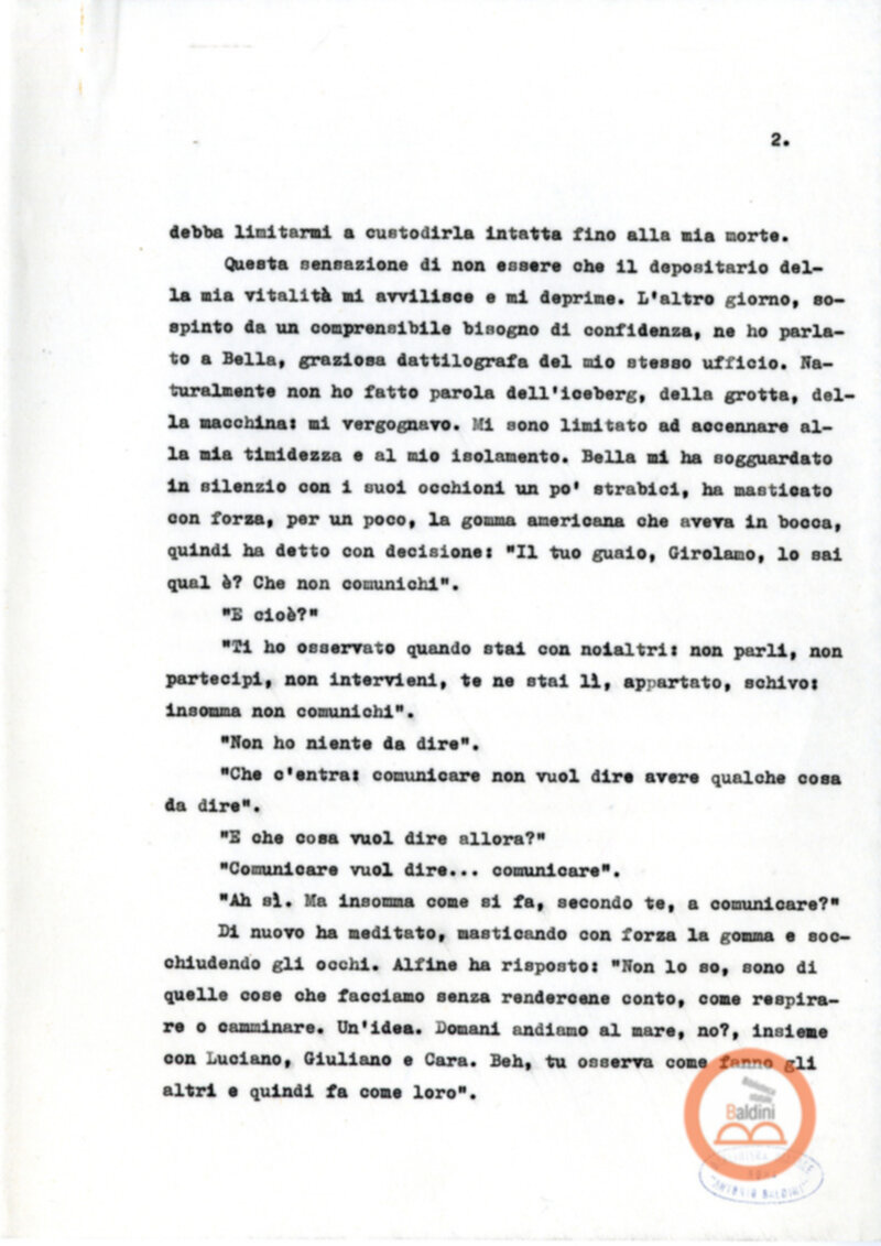 Testo La comunicazione