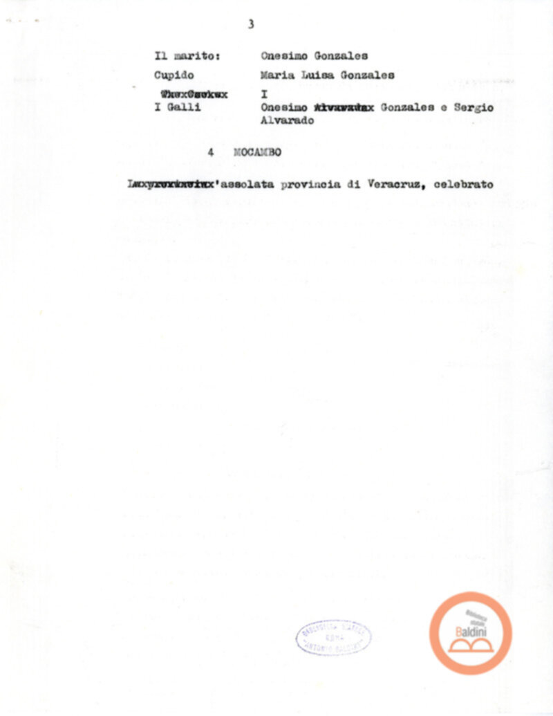 Balletto folkloristico messicano - dati tecnici