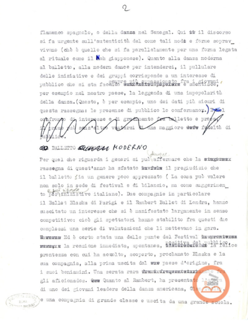 Un Bilancio del Premio Roma '70