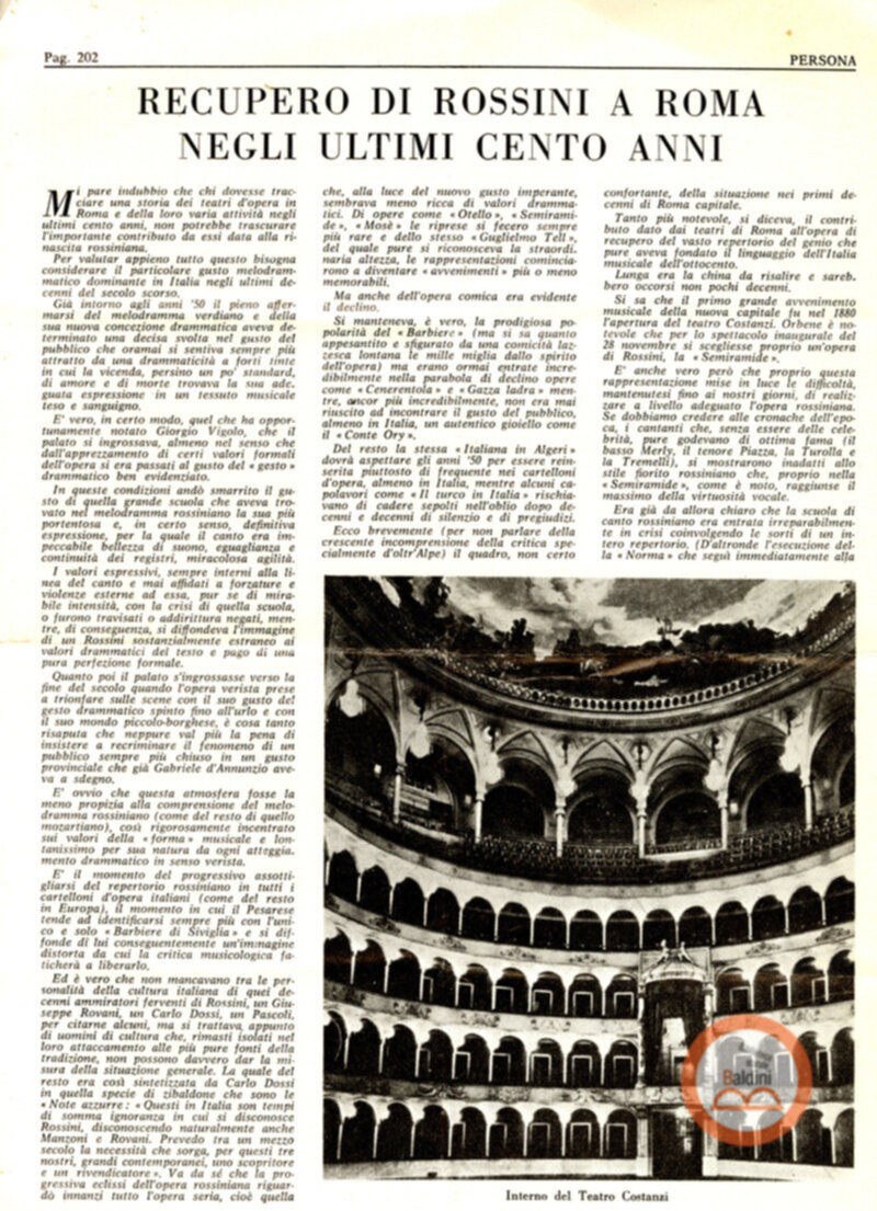 Ritagli dalla rivesta Persona