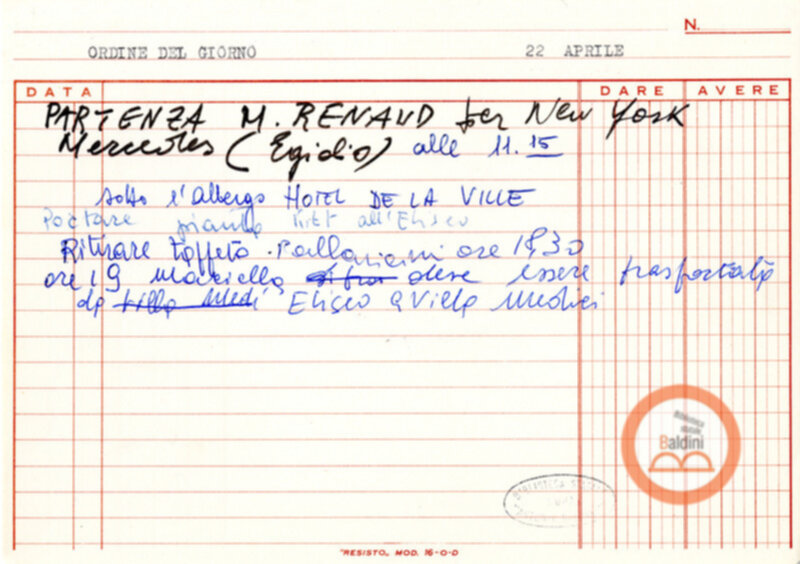 Premio Roma '70 - organizzazone