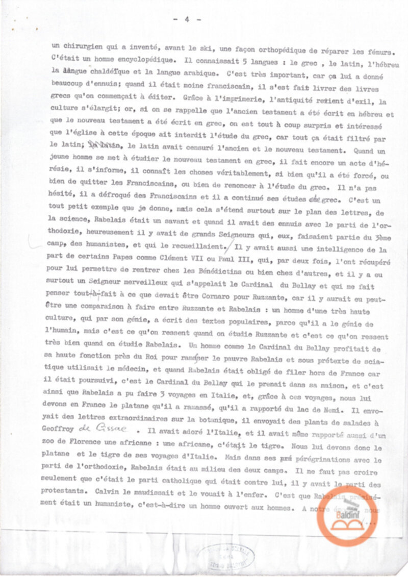 Premio Roma'70" - conferenza di Jean-Louis Barrault