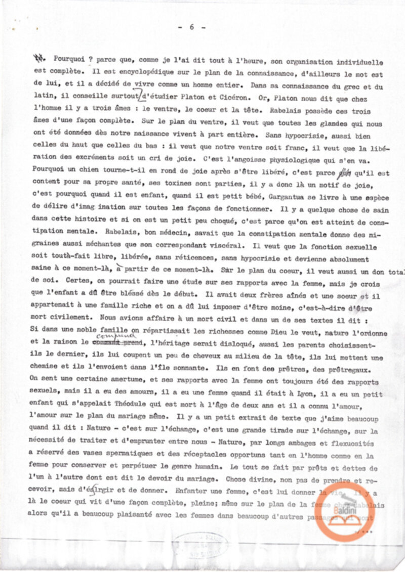 Premio Roma'70" - conferenza di Jean-Louis Barrault