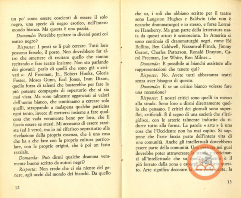 Leroy Jones risponde. La persecuzione, l'arresto e la condanna del leader della cultura nera americana