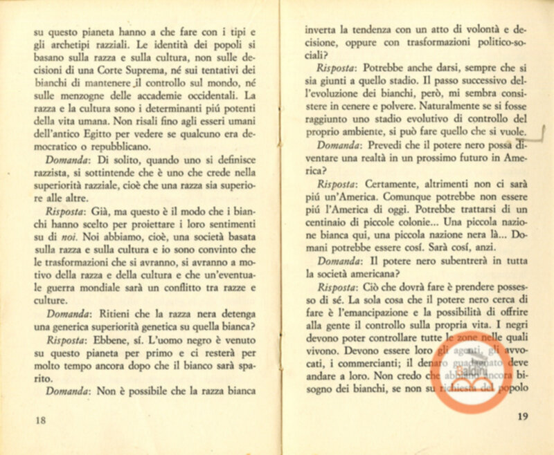 Leroy Jones risponde. La persecuzione, l'arresto e la condanna del leader della cultura nera americana