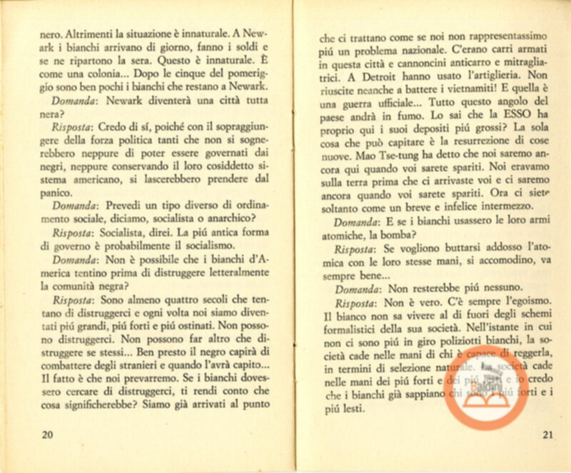 Leroy Jones risponde. La persecuzione, l'arresto e la condanna del leader della cultura nera americana
