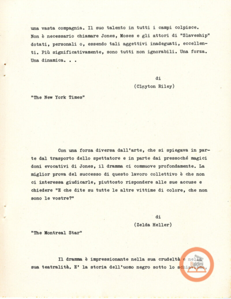 Slaveship. La nave degli schiavi