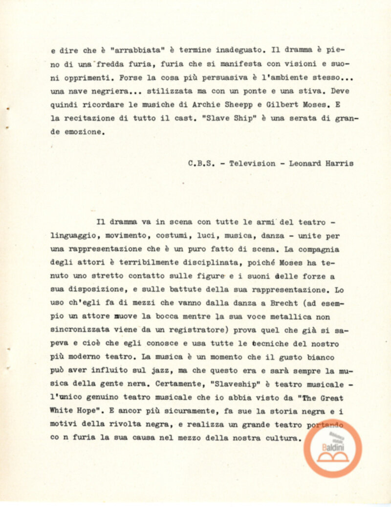 Slaveship. La nave degli schiavi