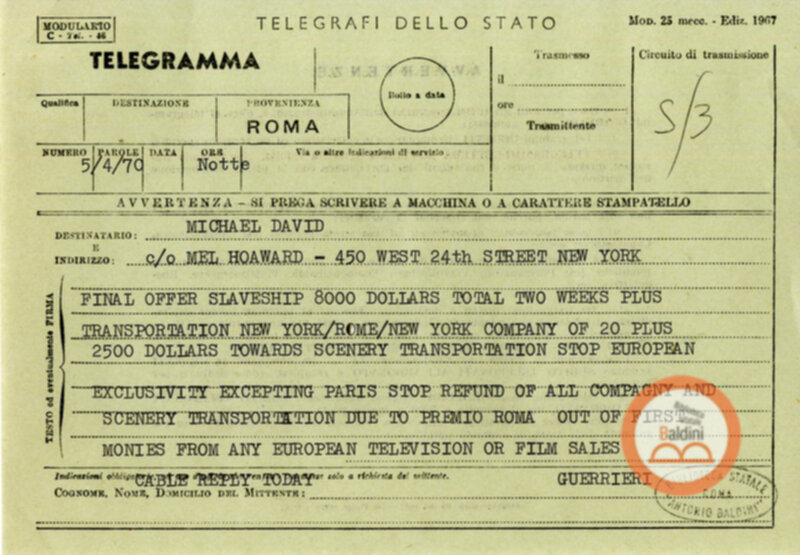 Slaveship. La nave degli schiavi - corrispondenza