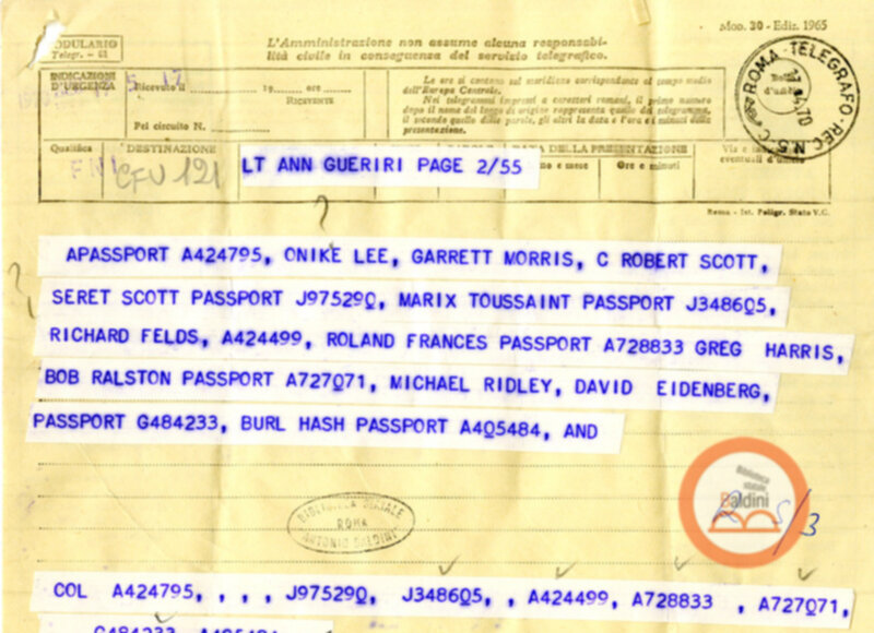 Slaveship. La nave degli schiavi - corrispondenza