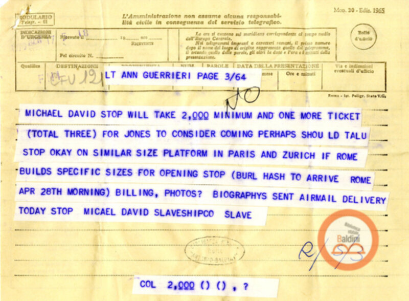 Slaveship. La nave degli schiavi - corrispondenza