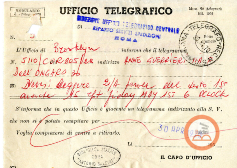 Slaveship. La nave degli schiavi - corrispondenza