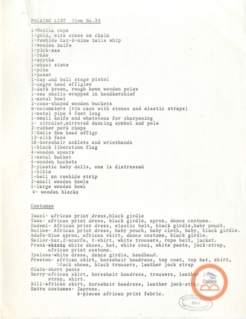 Compagnia di Leroy Jones - organizzazione viaggio compagnia