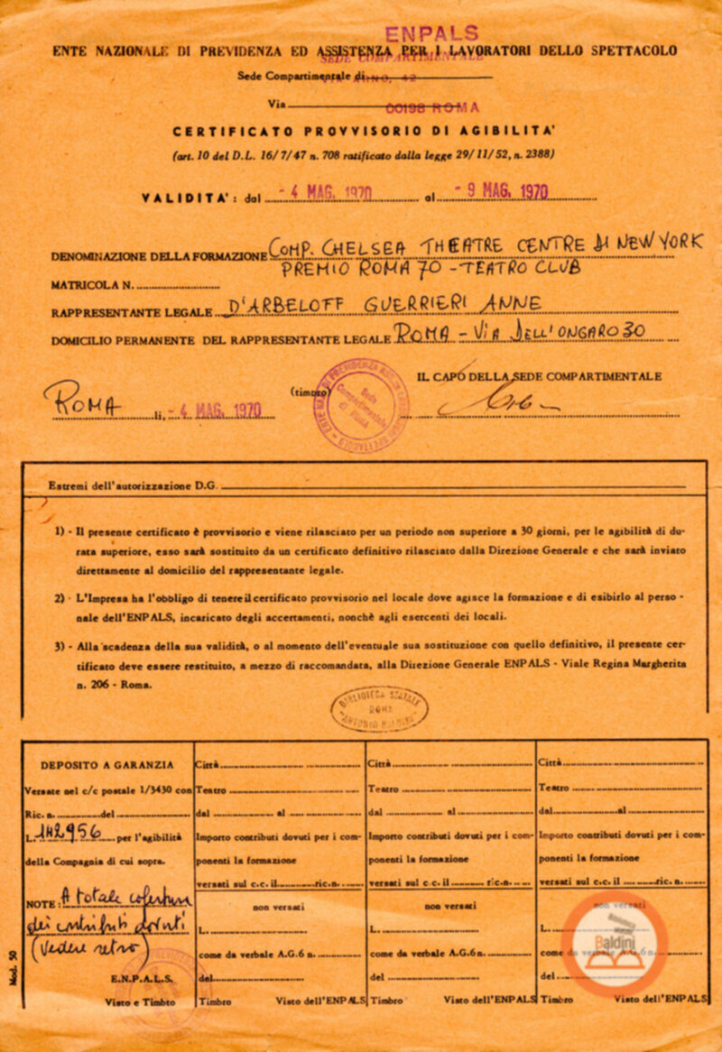 Slaveship - corrispondenza