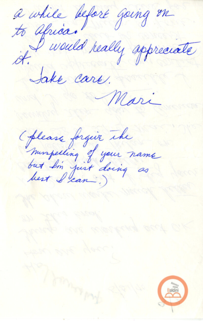 Slaveship. La nave degli schiavi - corrispondenza