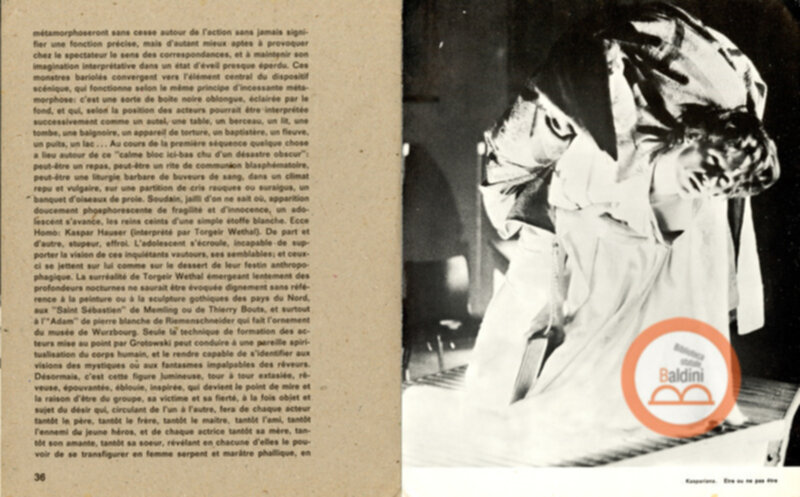 Odin Teatret. Théâtre-laboratoire interscandinave pour l'art de l'acteur