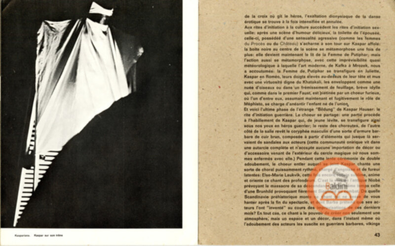 Odin Teatret. Théâtre-laboratoire interscandinave pour l'art de l'acteur