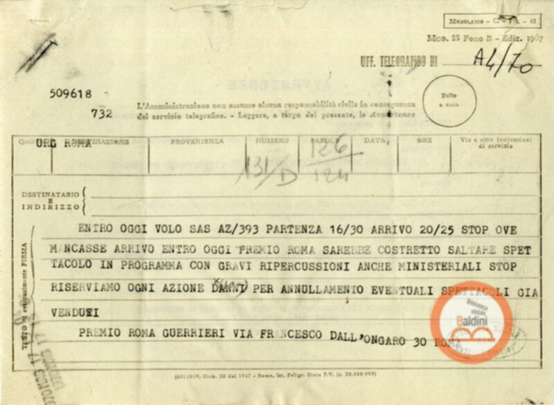 Compagnia dell'Odin Teatret - organizzazione viaggio