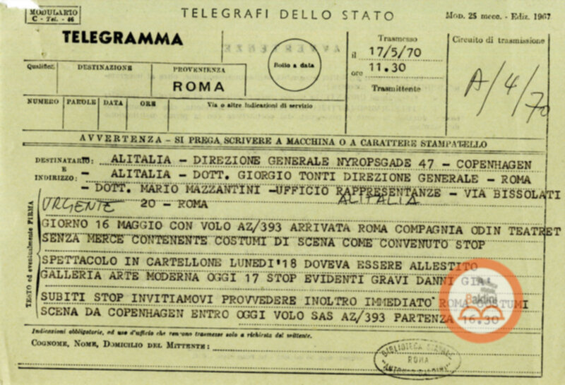 Compagnia dell'Odin Teatret - organizzazione viaggio