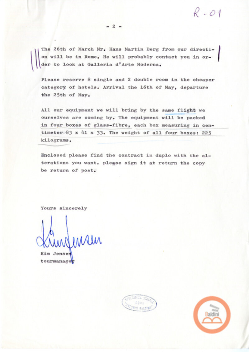 Spettacolo Ferai - accordi con la GNAM