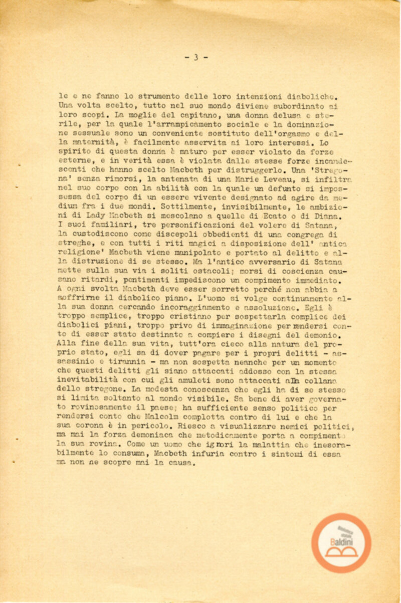 Macbeth (Charles Marowirz) - Pressbook