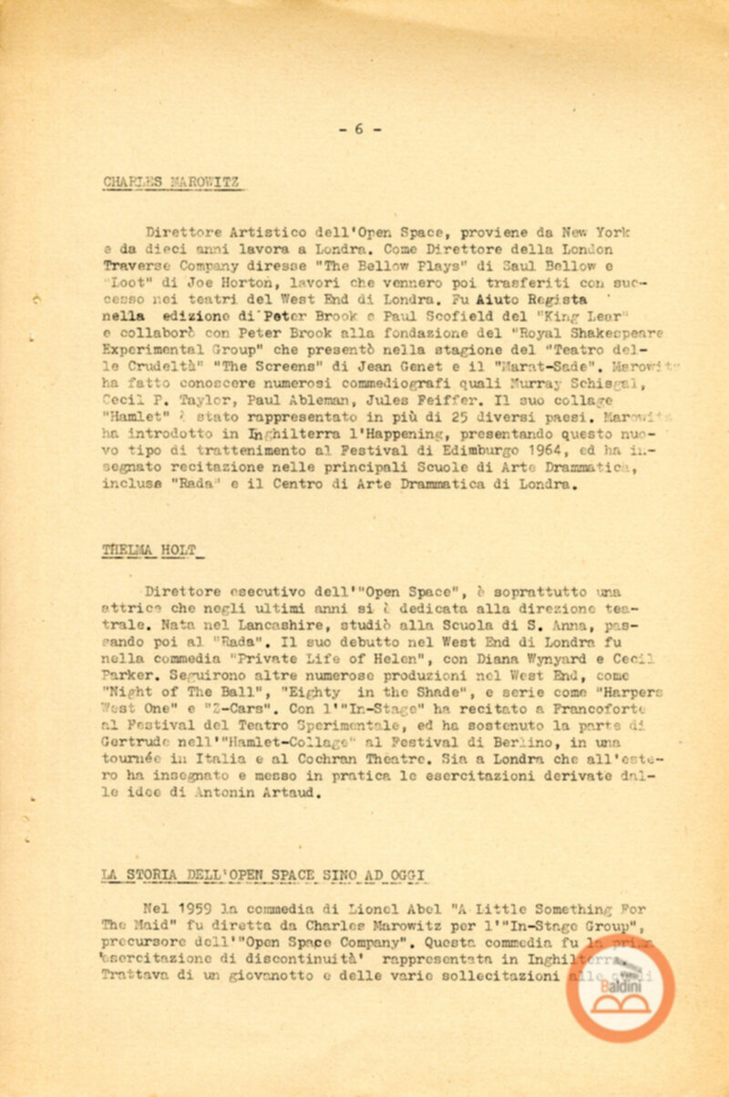 Macbeth (Charles Marowirz) - Pressbook