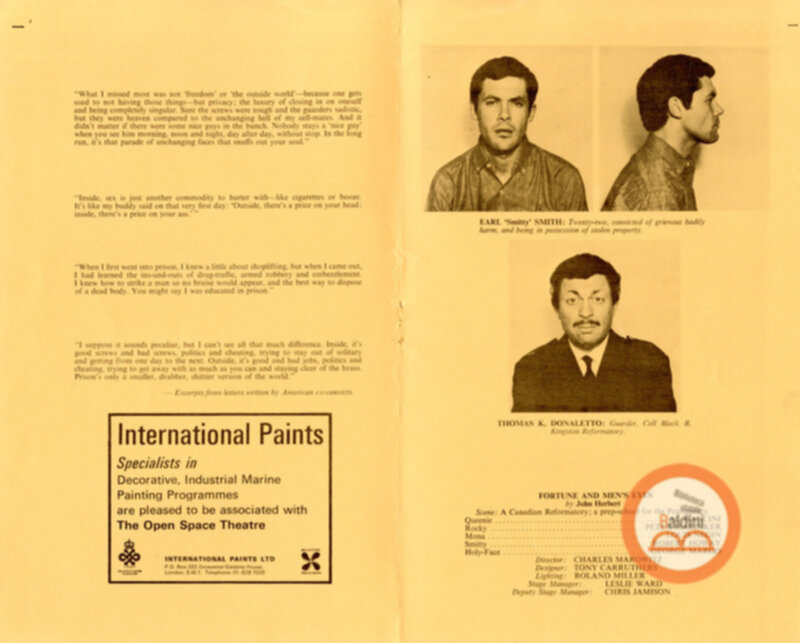 Fortune and men's eyes