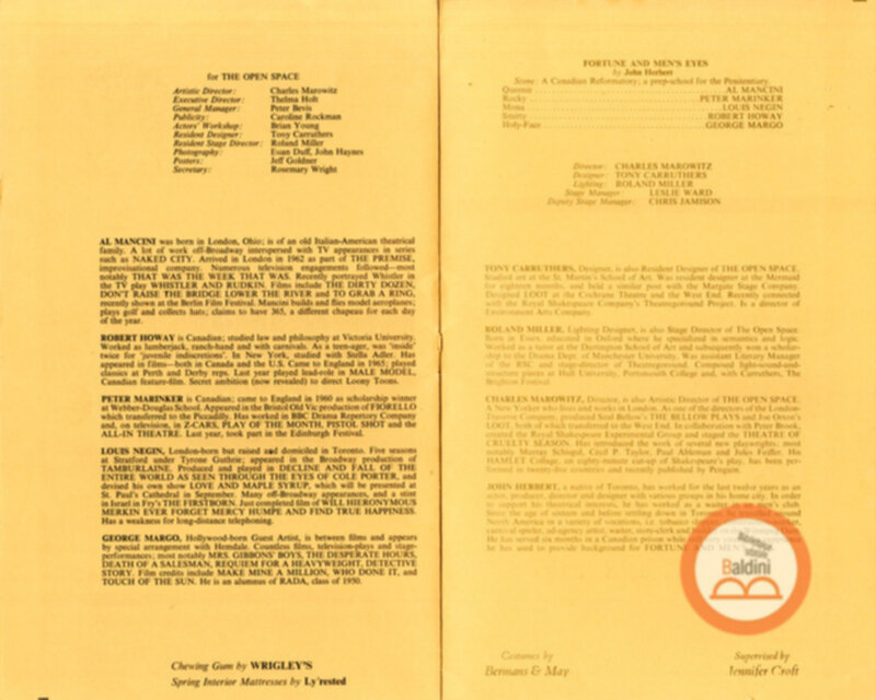 Fortune and men's eyes