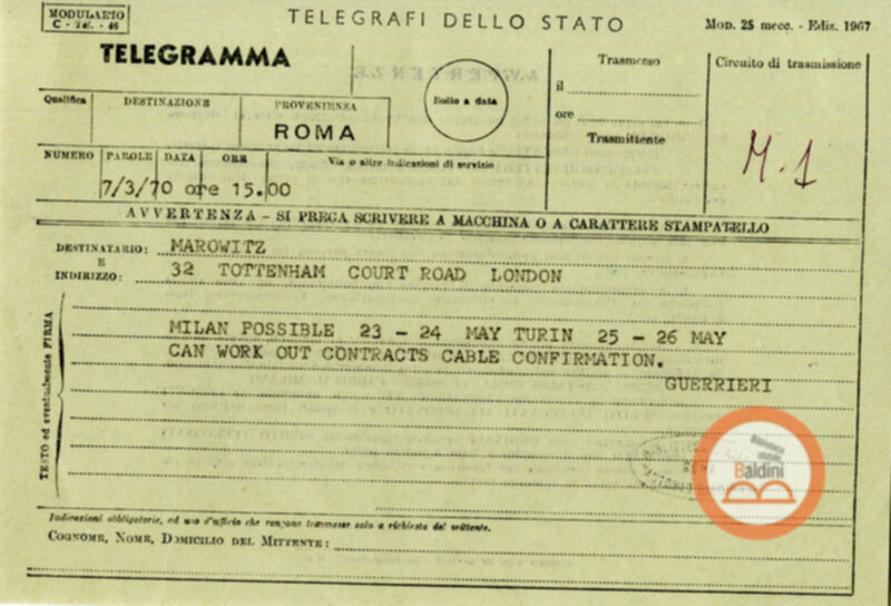 Spettacolo Macbeth - corrispondenza