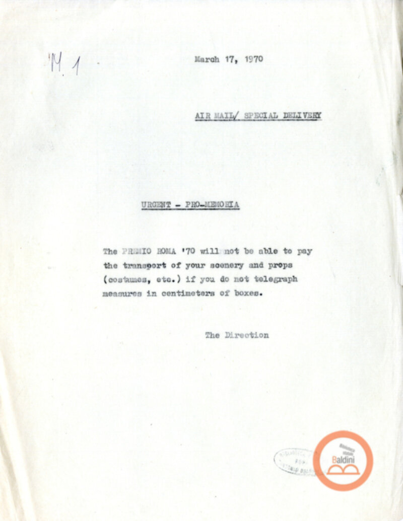 Spettacolo Macbeth - corrispondenza