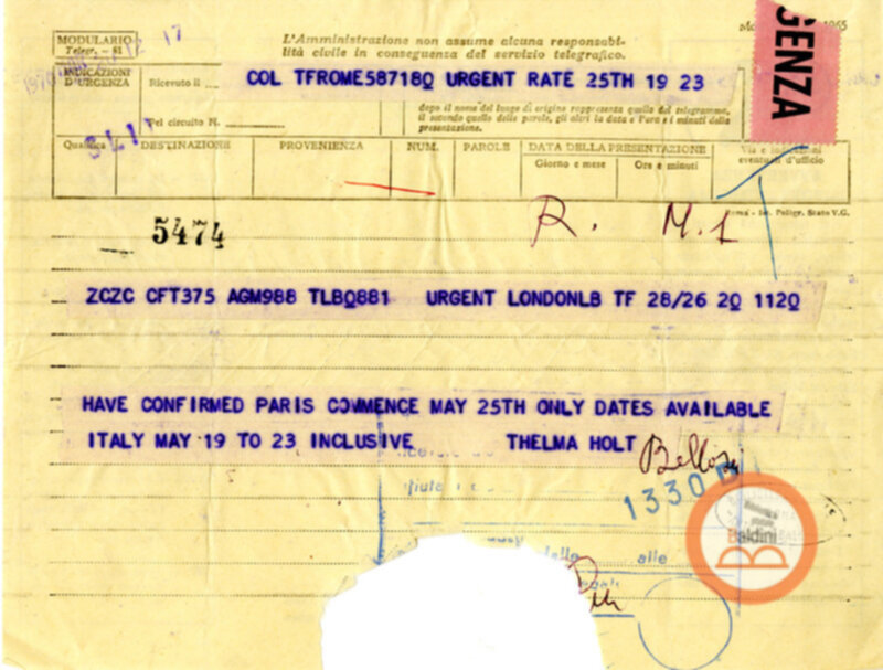 Spettacolo Macbeth - corrispondenza