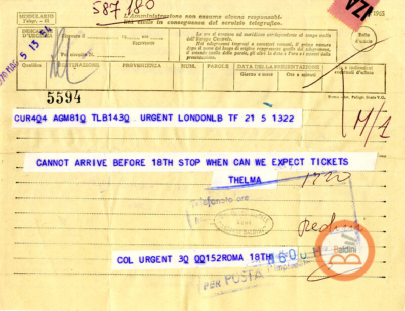 Spettacolo Macbeth - corrispondenza