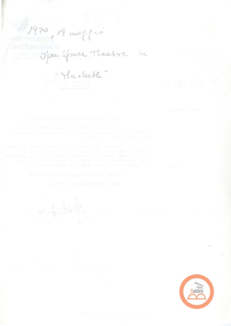 Lettera di Andrè Gintzburge