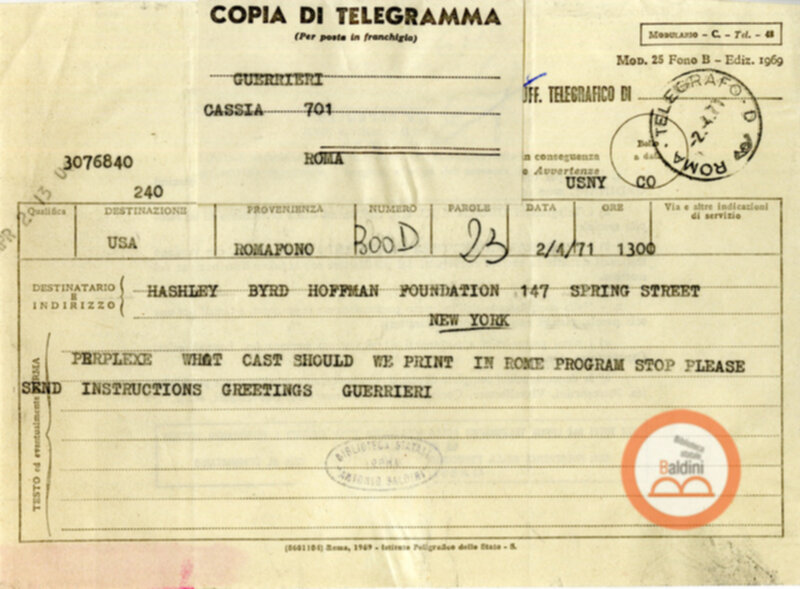 Deafman Glance - corrispondenza