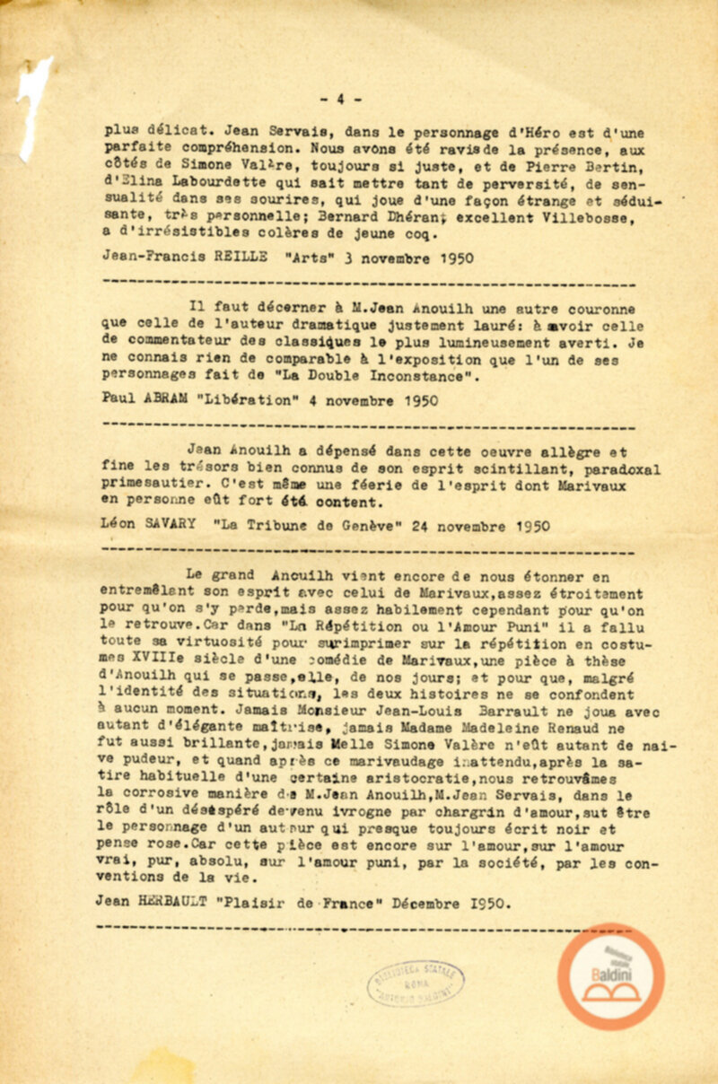 La vie offerte - rassegna stampa