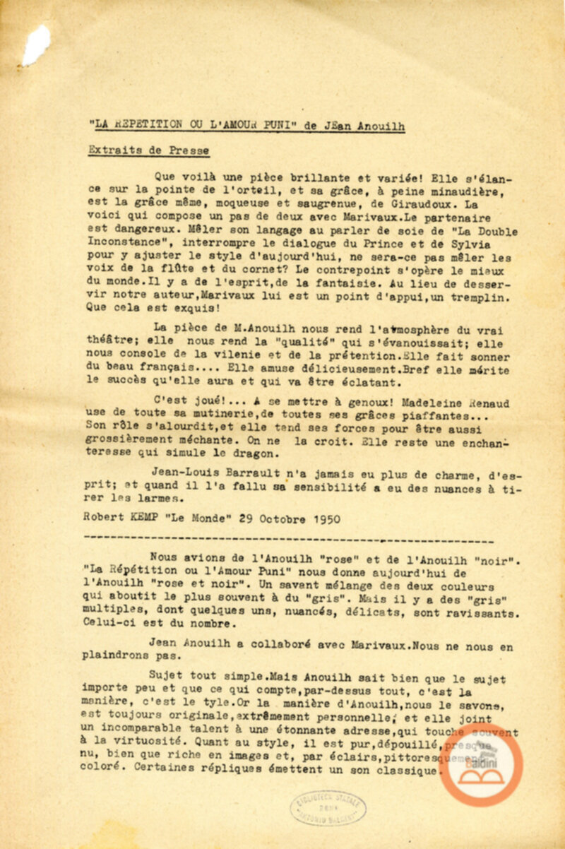 La vie offerte - rassegna stampa