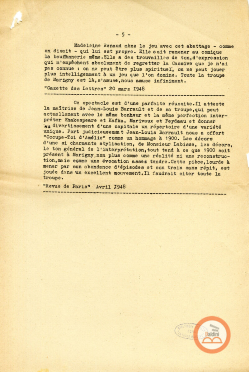 La vie offerte - rassegna stampa