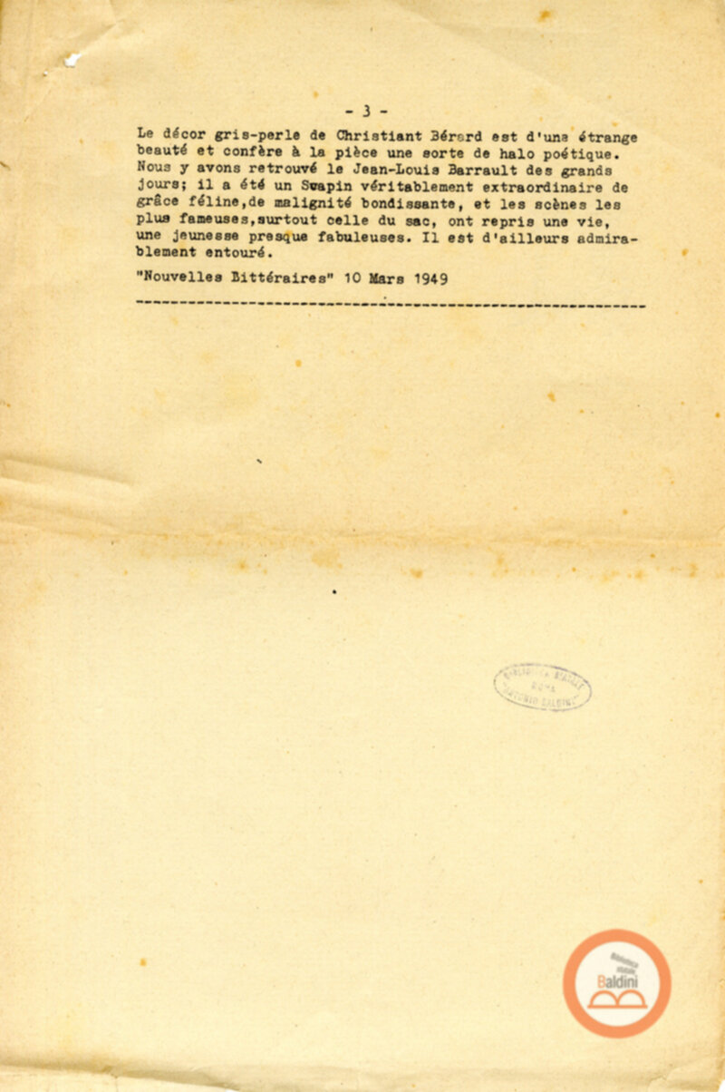 La vie offerte - rassegna stampa