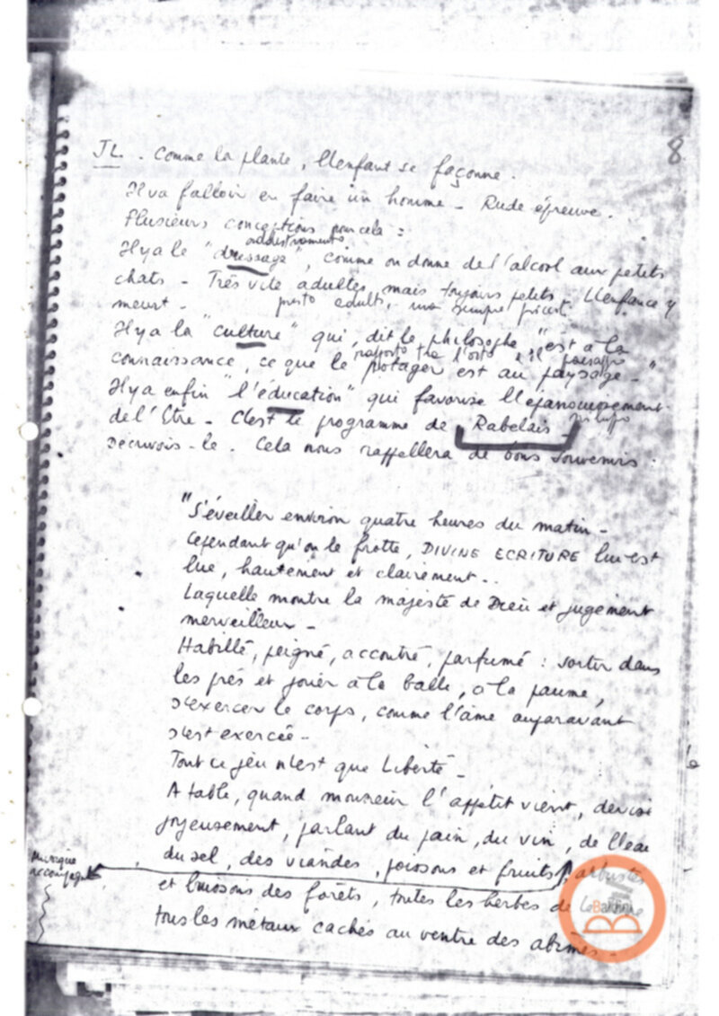 "La vie offerte - riproduzioni programma