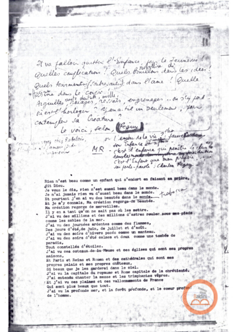 "La vie offerte - riproduzioni programma