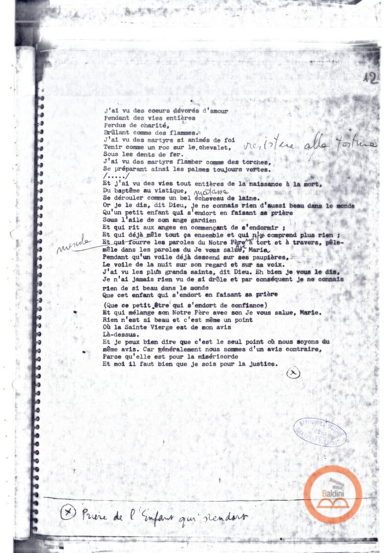 "La vie offerte - riproduzioni programma