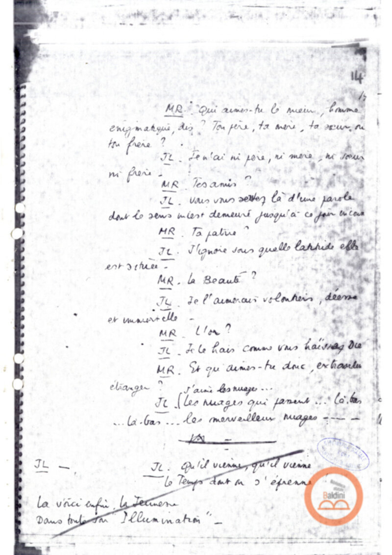 "La vie offerte - riproduzioni programma