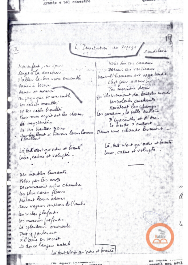 "La vie offerte - riproduzioni programma