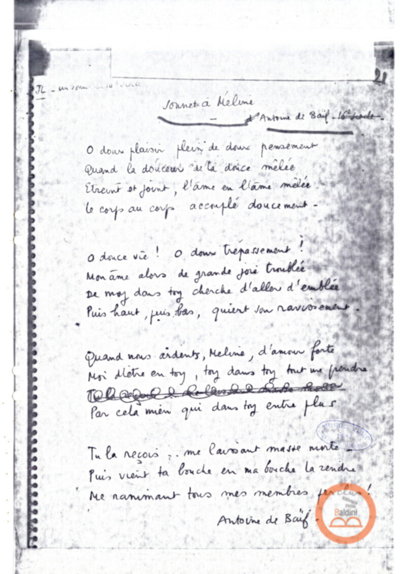 "La vie offerte - riproduzioni programma