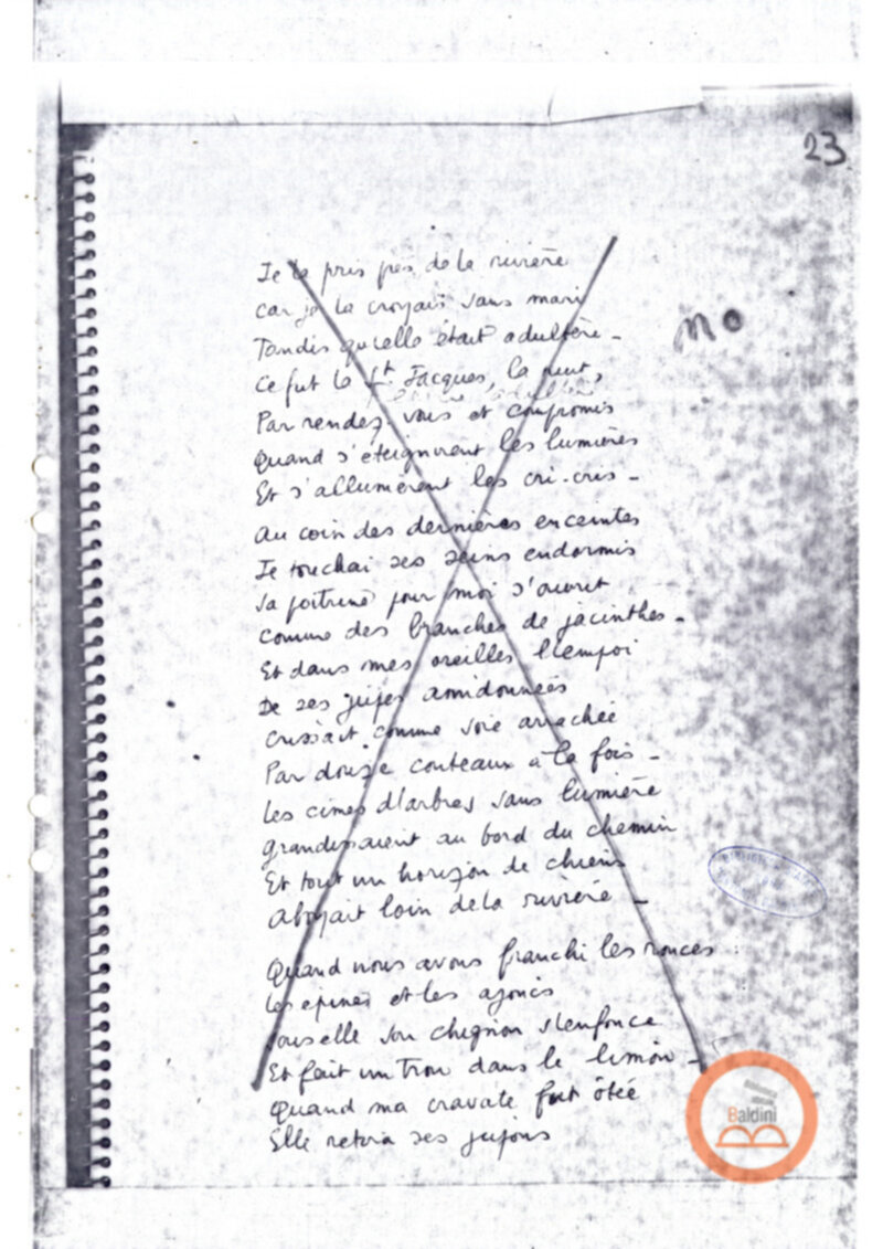 "La vie offerte - riproduzioni programma