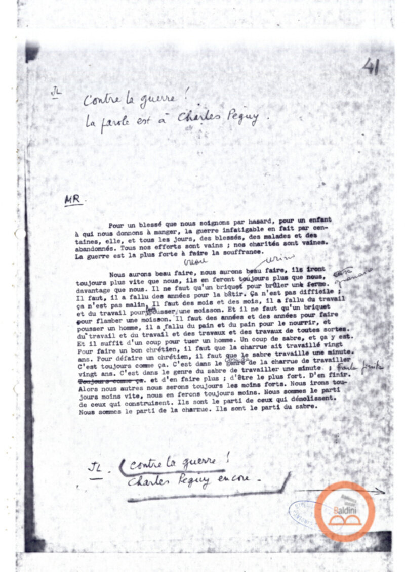 "La vie offerte - riproduzioni programma